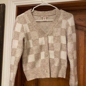 Sincerely Jules / Checkered Sweater / Size XS